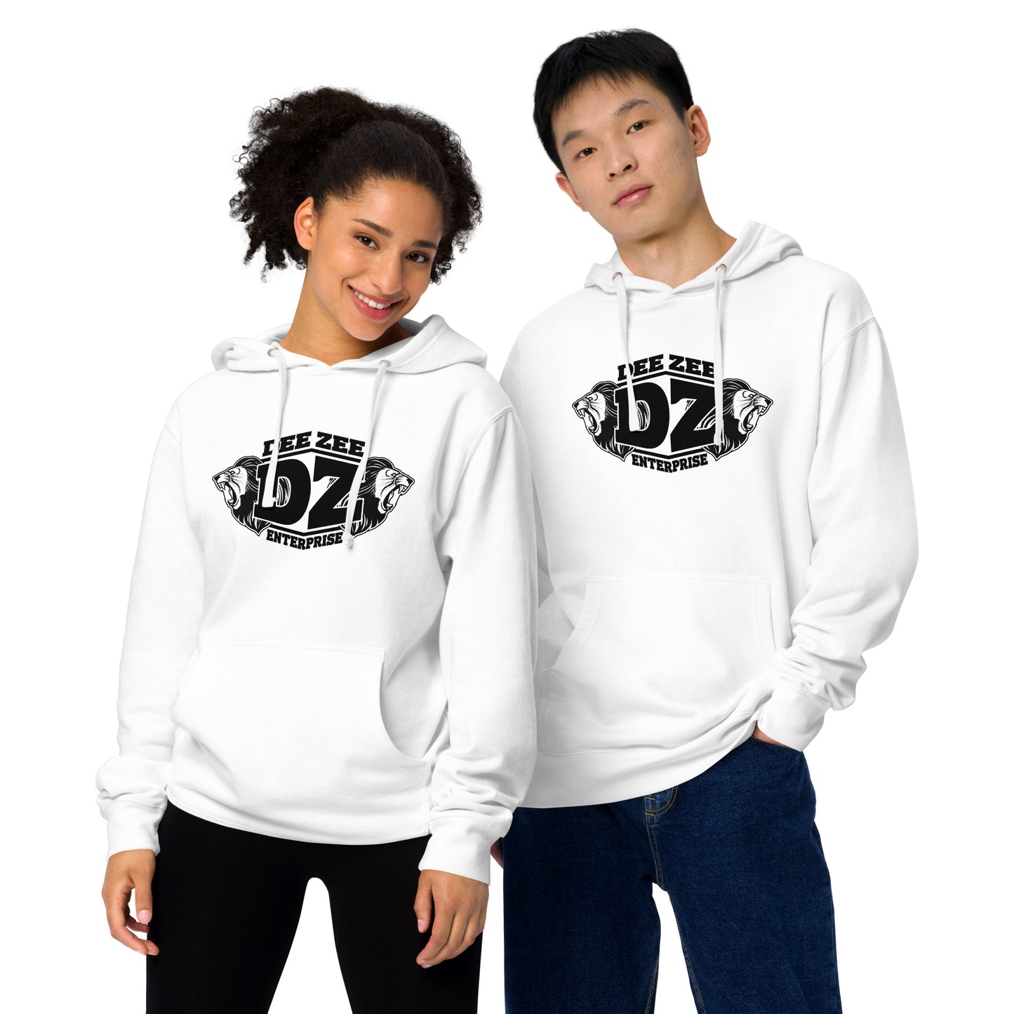 DZE Logo Unisex Mid-weight Hoodie